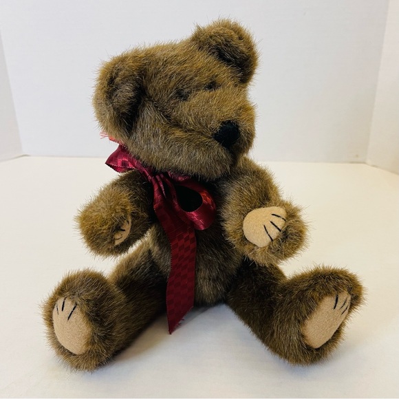 Boyds Collection Plush 12” Bear with Movable Legs and Arms Vintage - Picture 8 of 8